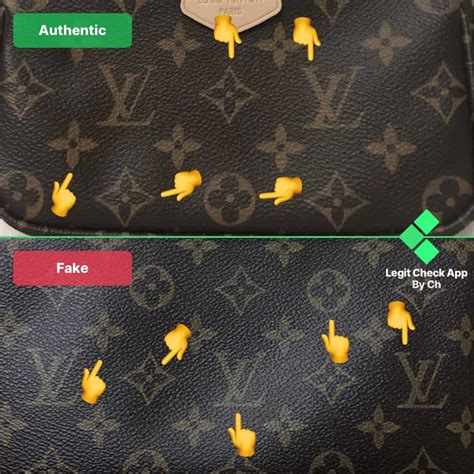 louis vuitton fake logo